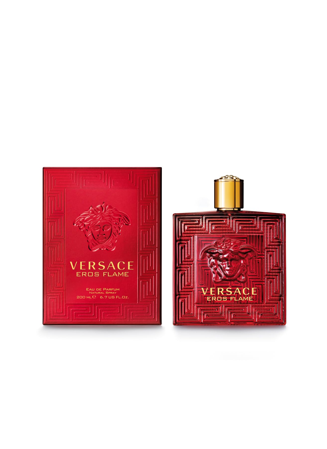 Eros Flame by Versace for Men - 6.7 oz EDP Spray