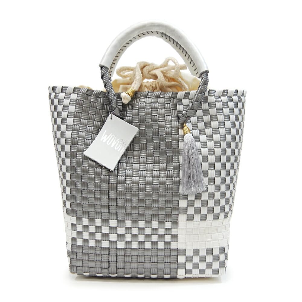 Amazon | WOVEN ウーヴン ミニトートバッグ メキシコ製 牛革 レザー