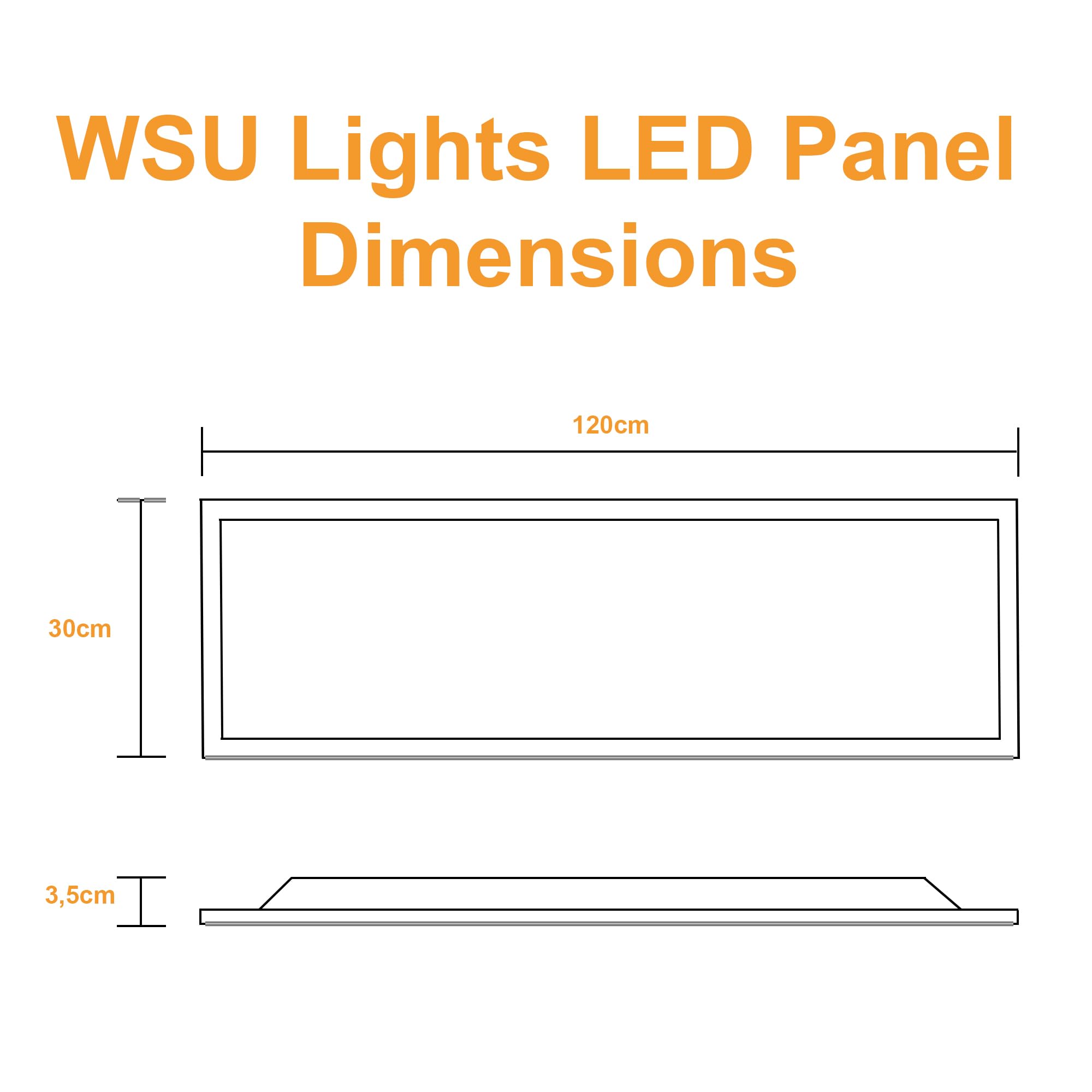 4x LED Panel 120x30cm, Deckenleuchte, 3900lm, 4000K, 36W, inkl. Trafo, Rasterleuchten, Einlegeleuchte, Büroleuchten (4000K, 4 Stück)