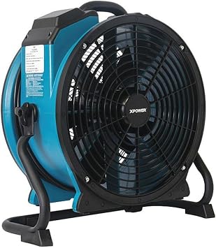 XPOWER Multipurpose Air Circulator, 18 in Blade Dia, 115V, 3,600 cfm FC-420-1 Each