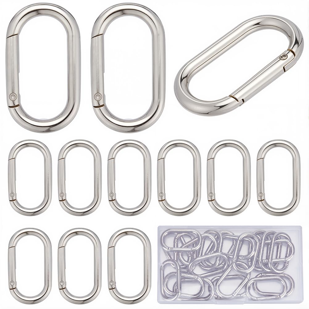 Anneau torique à ressort 44x25mm pour sac à main et loisirs créatifs