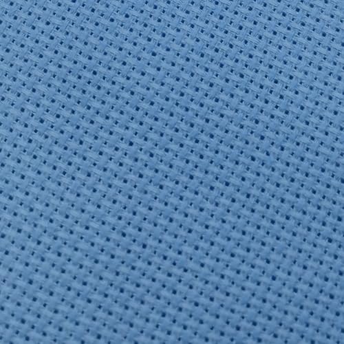 Vista 13 de KCS 59" x una yarda 18 Ct Counted algodón Aida tela de punto de cruz (blanco antiguo)