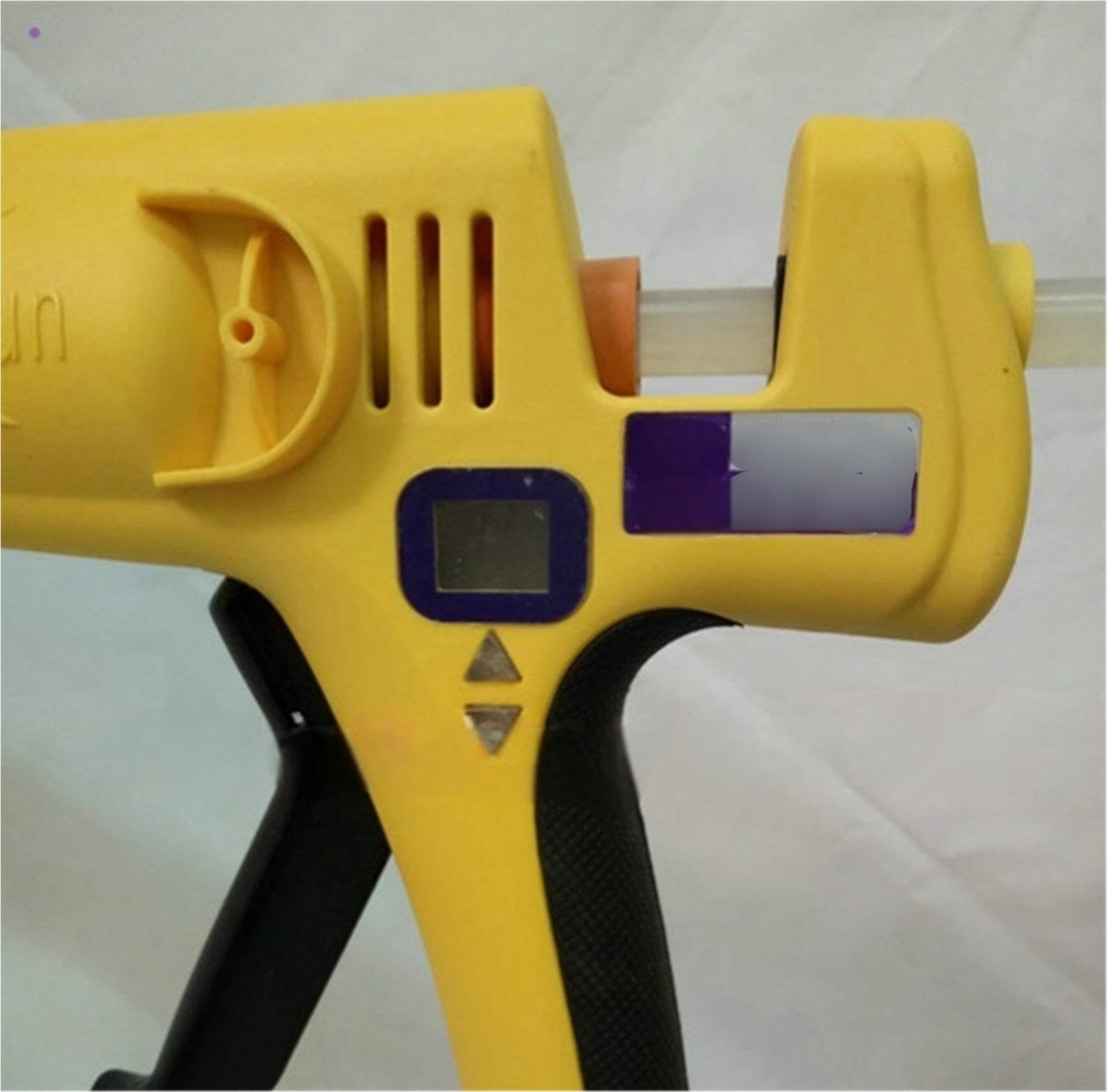 Pistola de pegamento termofusible de 300-500 W, boquilla de cobre puro, temperatura ajustable,utiliza barra de pegamento de 11 mm Pistola Silicona Caliente(500W)