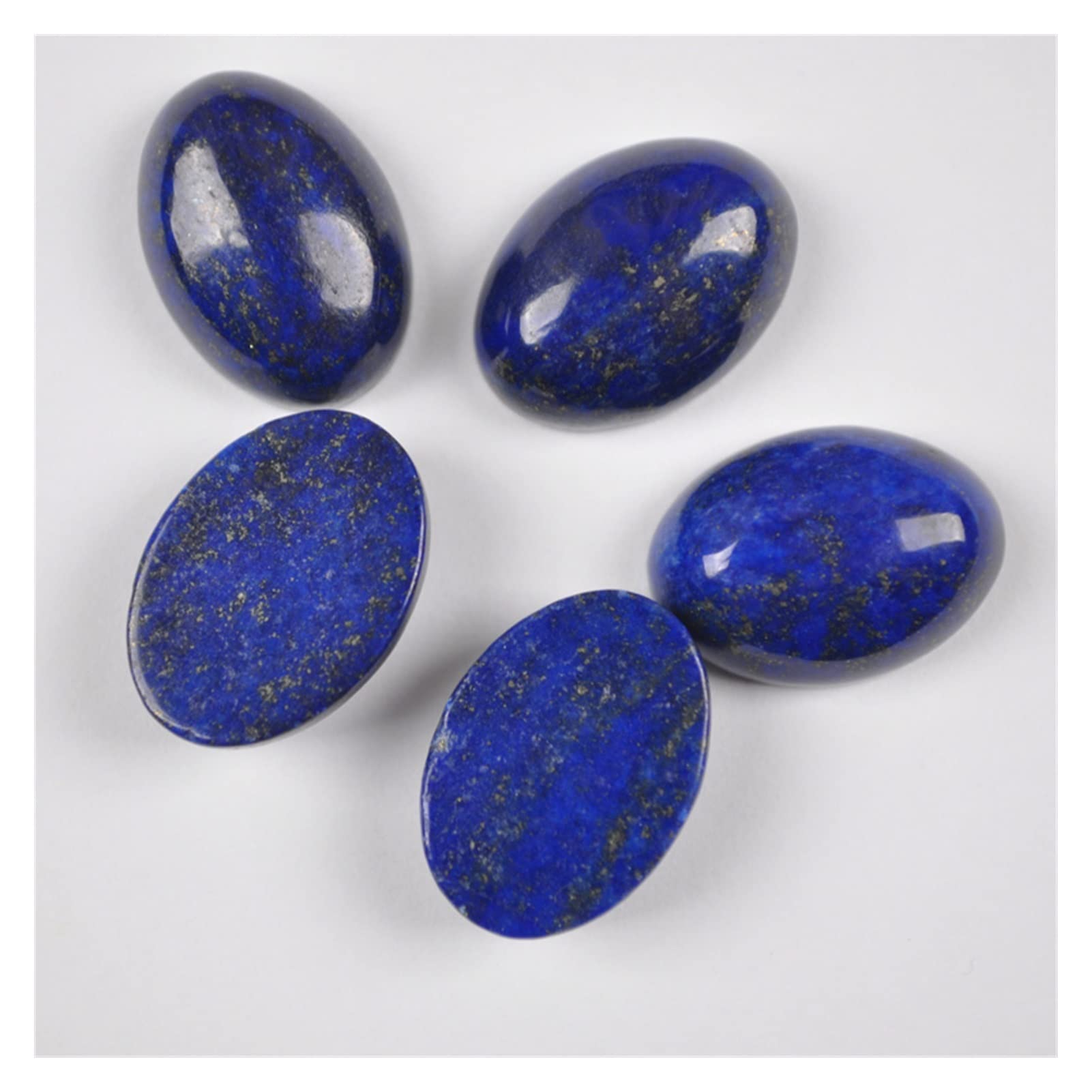 Cabochon Lapis-lazuli 18x13mm en pierre naturelle polie de qualité supérieure pour bijoux