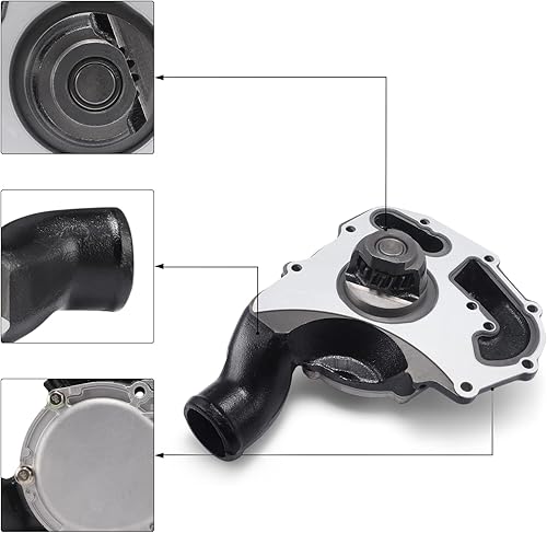 Miniatura 2 de Bomba de agua U5MW0206 6924950 6912024 7012333 para Perkins 1104D-44TA 1104C-44 1104C-E44, Massey Ferguson 275 451, Bobcat T2556 T2566 T3577 1 T35