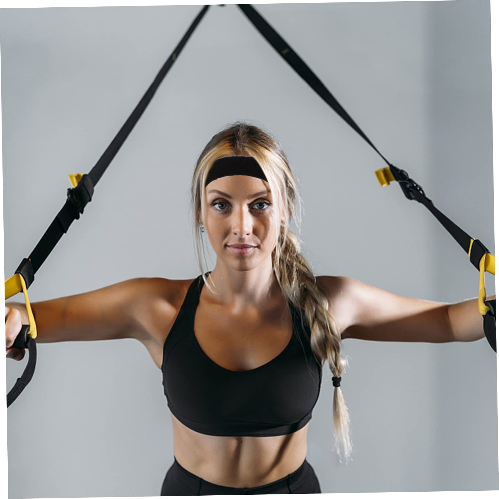 20 Piezas Diadema Deportiva Accesorios Deportivos Bicicleta Estática Toallas Suaves Diadema Toalla Diadema Yoga Aptitud Física Muñequera Elástico Europeo y Americano