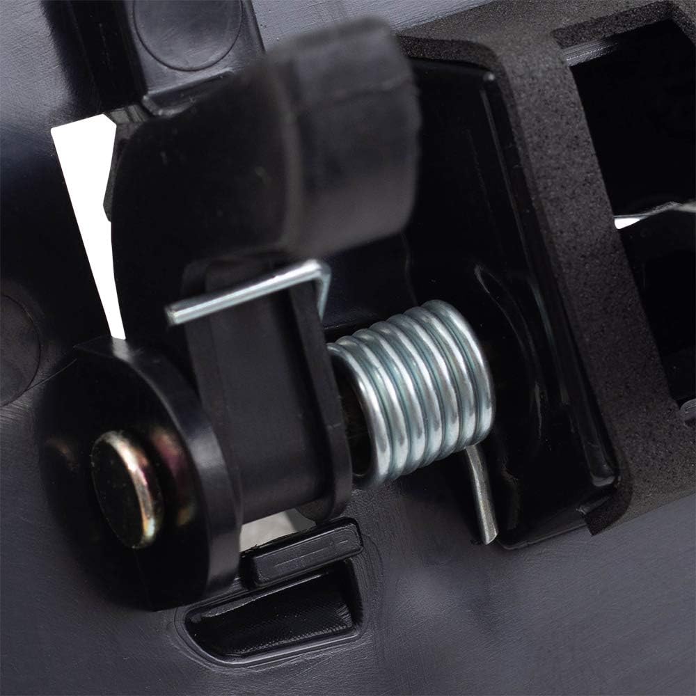 AUTOANDART Brock Replacement Driver and Passenger Rear Outside Outer Door Handles Compatible with 99-06 Silverado Sierra Extended Cab Pickup Truck