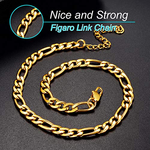 Anklet Bracelets For Women Figaro Ankle Chain Ladies Anklet Gold Mens Chain Anklet Ankle Braclet #TOP5