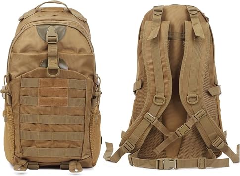 Tactical Backpack Military Molle Rucksack Hiking Motorcycle Backpack 30L EDC Day Pack