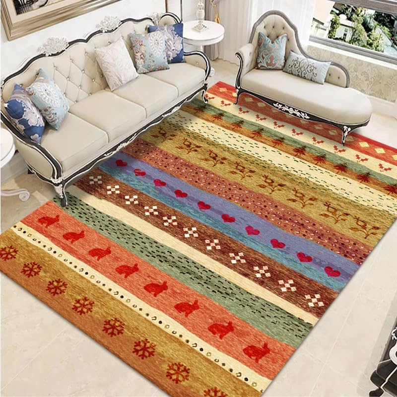 Zerbino Ingresso Esterno Coniglio Fiocco Di Neve Tappeto Esterno Poliestere Tappeto Cucina Addensare Tappeto Salotto Antiscivolo Zerbino Ingresso Esterno Lavabile Tappeto Ingresso Interno 100x120cm