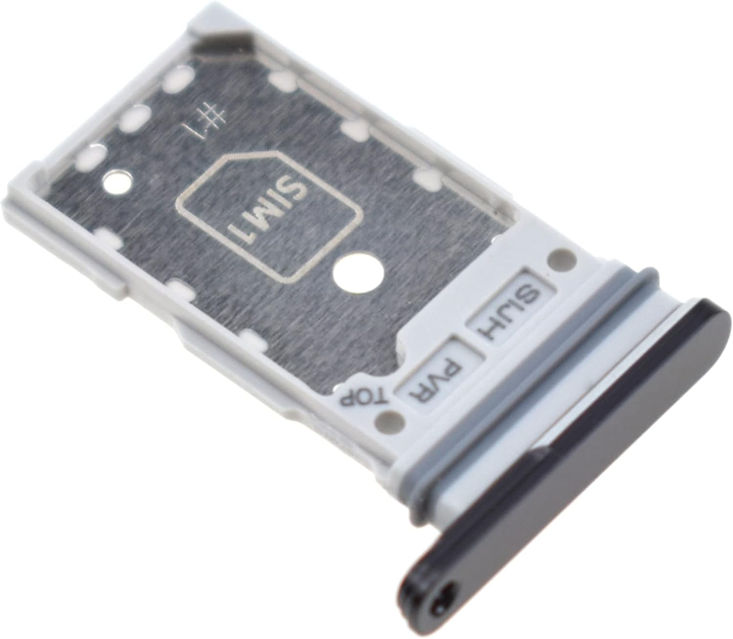 Dual SIM Card Tray for Samsung Galaxy S22 Ultra 5G SM-S908B SIM Card Holder for SM-S908B SIM Card Slot Replacement for SM-S908U SM-S908U1 Phantom Black