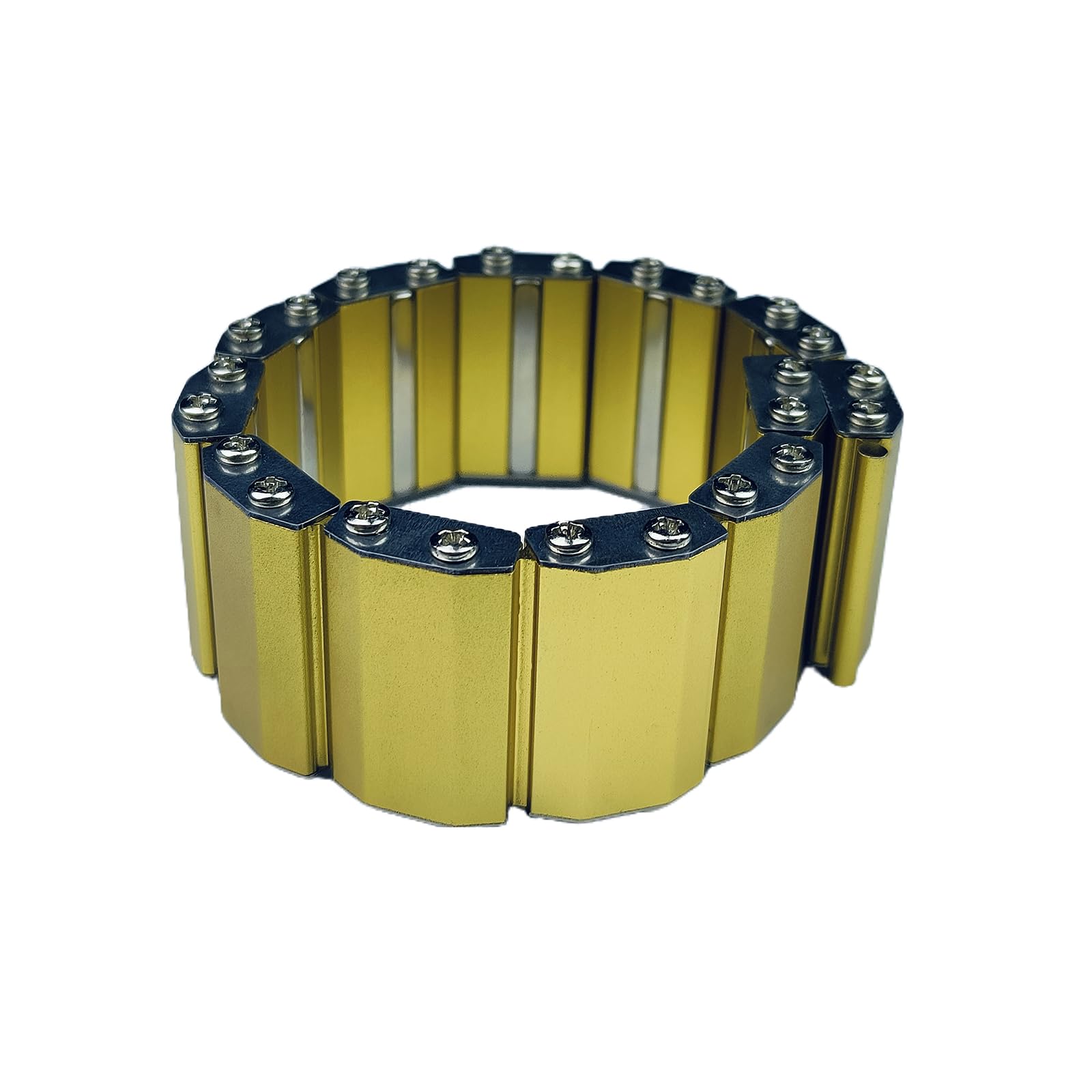 LIDABATON Oil Filter Magnet Car Oil Filter With Powerful Magnet Oil Guard Magnetic Protector Engine Protection Filter Maintenance (Golden)