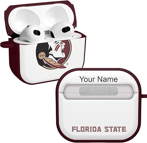 Miniatura 23 de Affinity Bands Florida State Seminoles Champion Series HDX - Funda compatible con Apple AirPods Pro Champion Series,Camo,Clásico,bermellón