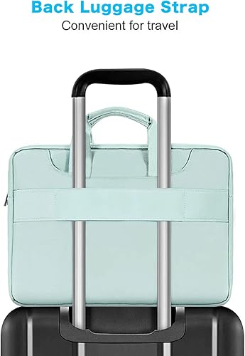 Miniatura 4 de MOSISO 360 - Bolsa de hombro protectora para laptop compatible con MacBook Air 15 M4 A3241 M3 A3114 M2 A2941Pro de 16 pulgadas M4 M3 M2 M1, portátil