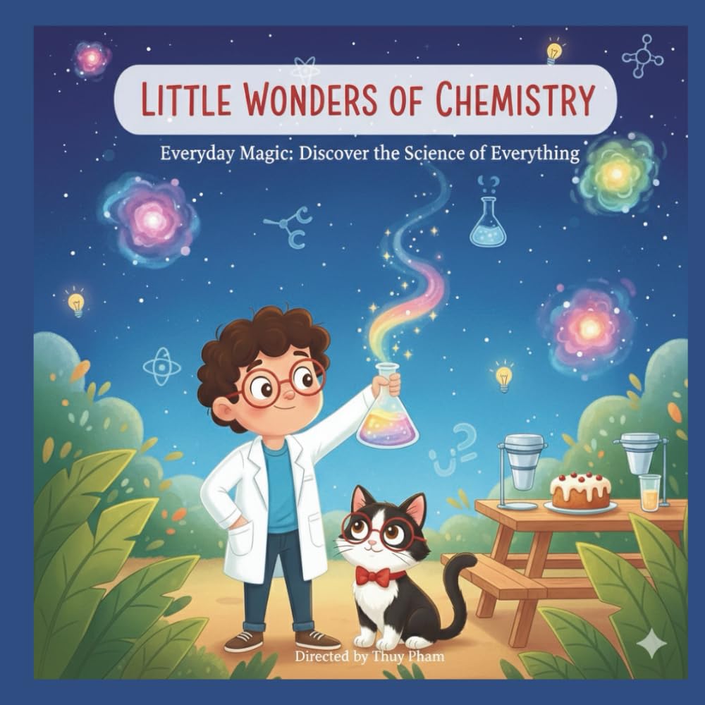 Little Wonder of Chemistry: A basic chemistry educational book for children under 8: An Easy Introduction to Chemistry for Kids under 8