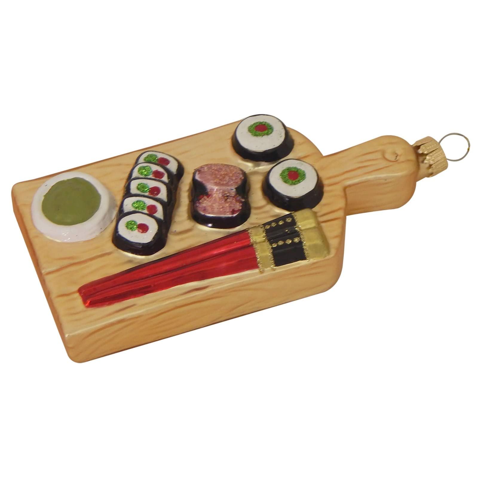 Plat à Sushi en Verre Christmas By Krebs à Offrir aux Amateurs