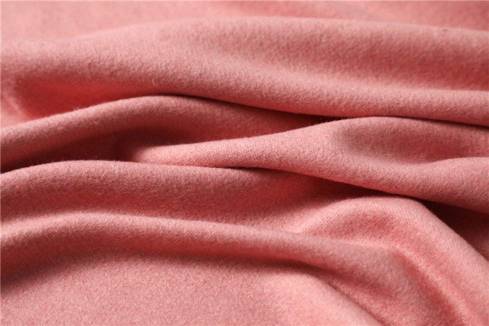 Bufanda larga, ligera y suave de imitación de cachemir bicolor para mujer
