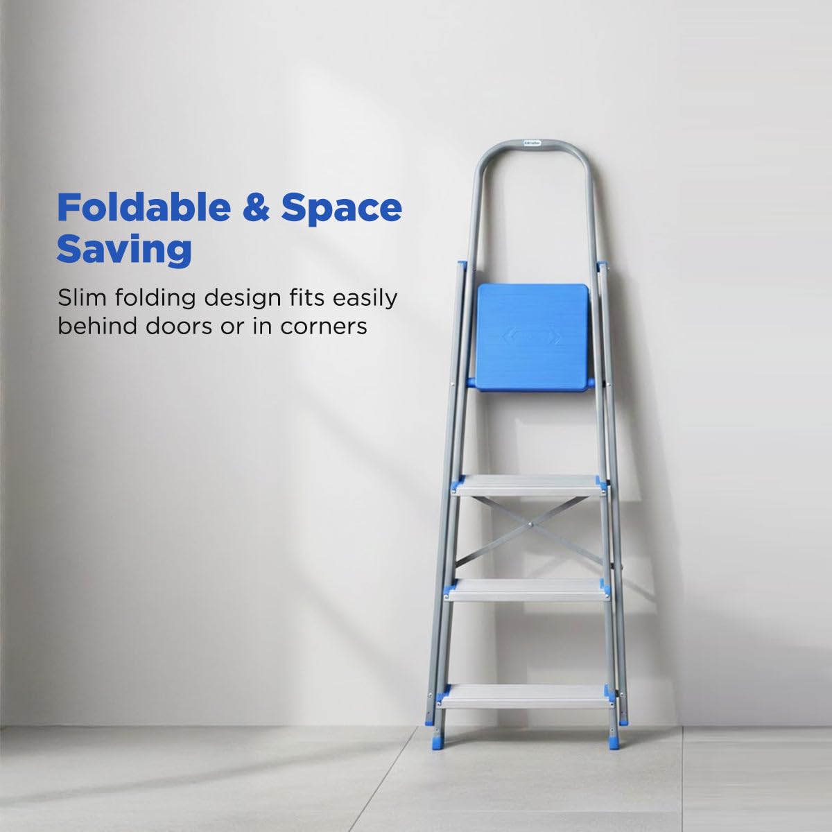 Nilkamal Rise 5 Step Ladder - Heavy Duty & Safe -7