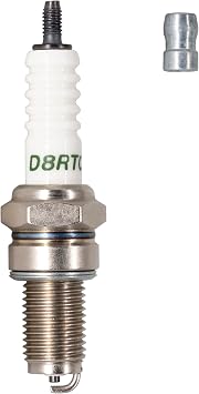 TORCH Spark Plug D8RTC Replaces for NGK DR8EA DPR8EA-9, for Champion 809/8809/RA6HC OE083, for Yamaha Kawasaki Suzuki 125CC 150CC 200CC 250CC Motorcycle ATV UTV Quad Dirt Bike, OEM, ea