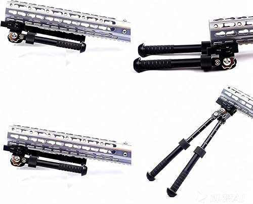 Miniatura 3 de Sniper - Convertidor de juntas ajustable de 6 a 9 pulgadas de 0.827 in Picatinny Rifle Bípode de montaje rápido desmontable accesorios de caza..