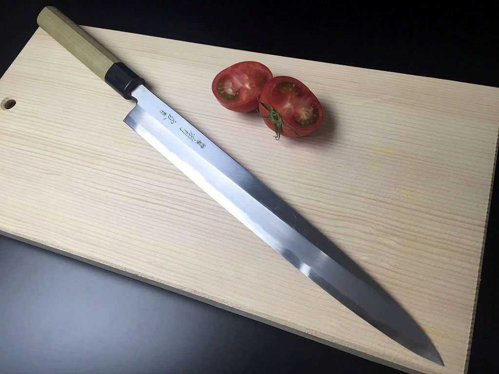 京都有次　柳刃　上製　青2鋼　尺一　330ミリ Amazon｜有次 包丁 柳刃 別打 270mm 日本製 青鋼2 築地 ARITSUGU