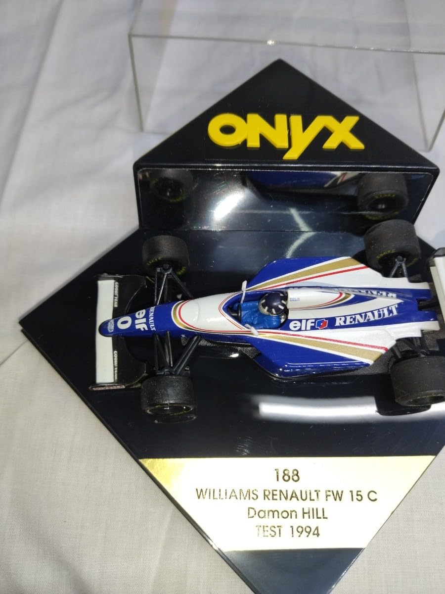 Amazon | ONYX 1/43 WILLIAMS RENAULT FW 15C Damon HILL TEST 1994
