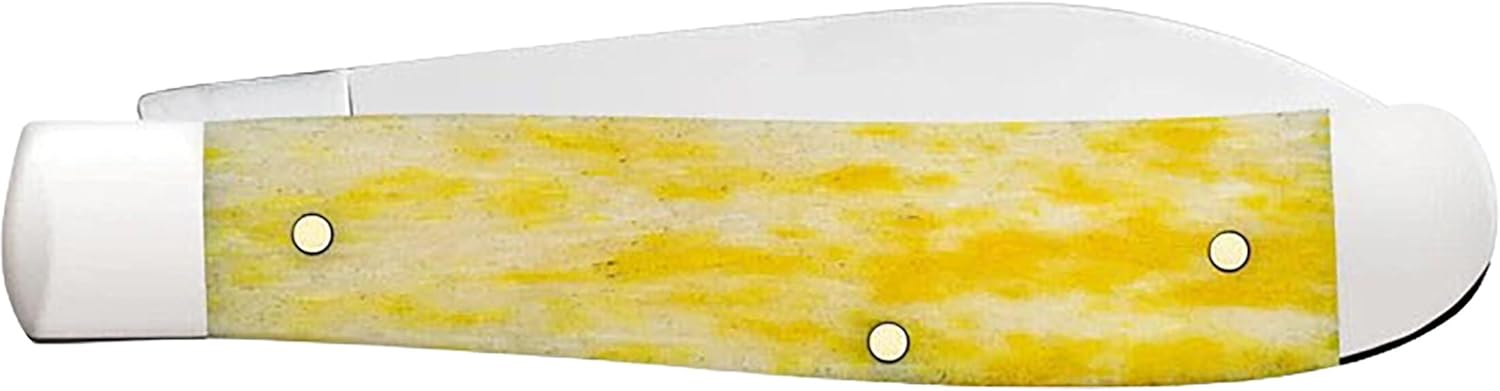 Case Cutlery CA20031: Mini Trapper Yellow Bone