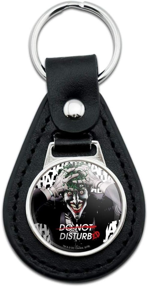 Amazon.com: GRAPHICS & MORE Black Leather Batman Disturbed Joker ...