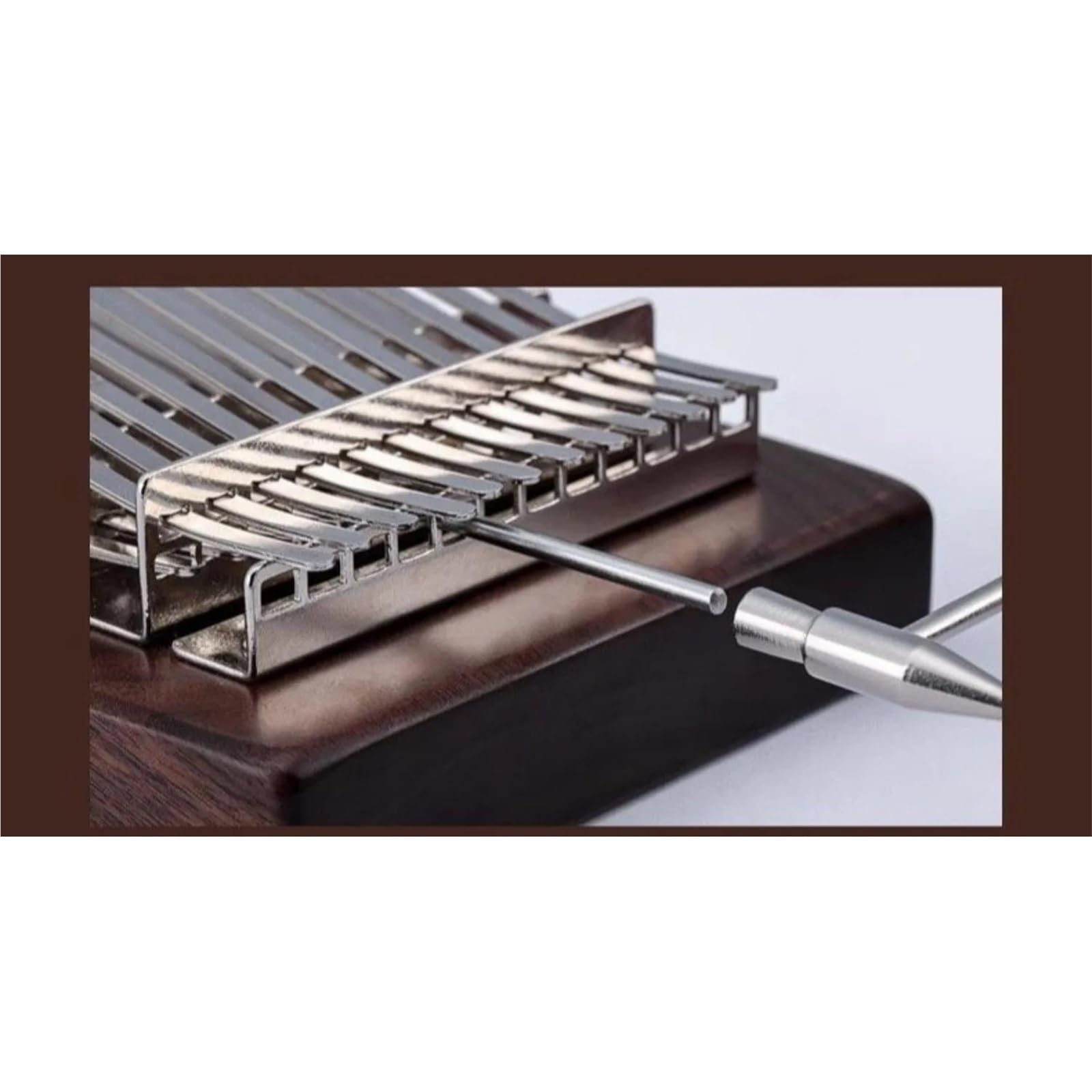 Kalimba Instrument Daumenklavier, 17-Ton-Kalimba-Klavier, Leicht Zu Erlernen, 21-Ton-Fünf-Finger-Klavier(17 keys2)