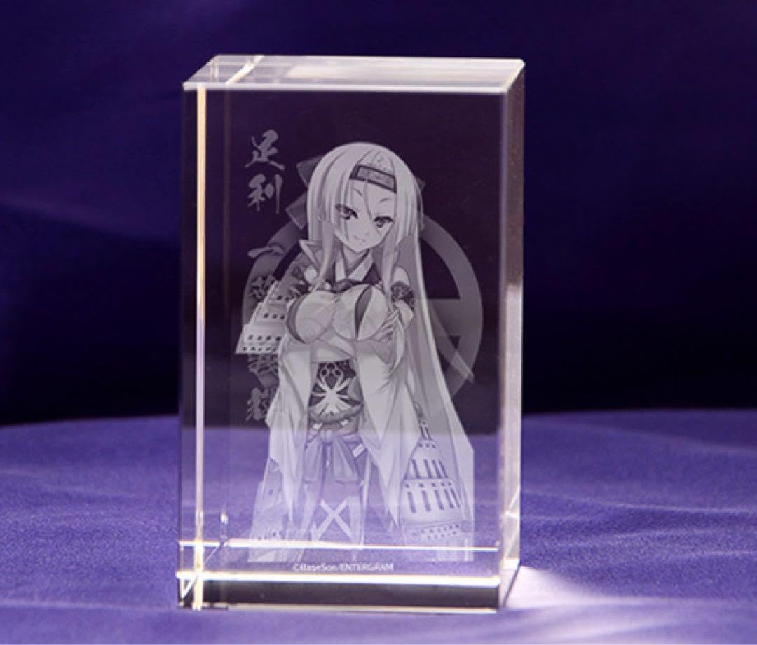 Amazon.co.jp: 3Dクリスタル「足利一葉義輝」 : おもちゃ