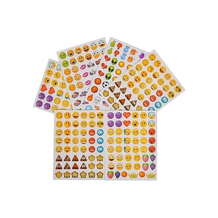 Buy PlayO Emoji Stickers Kids Emoticon Play Stickers Assortment