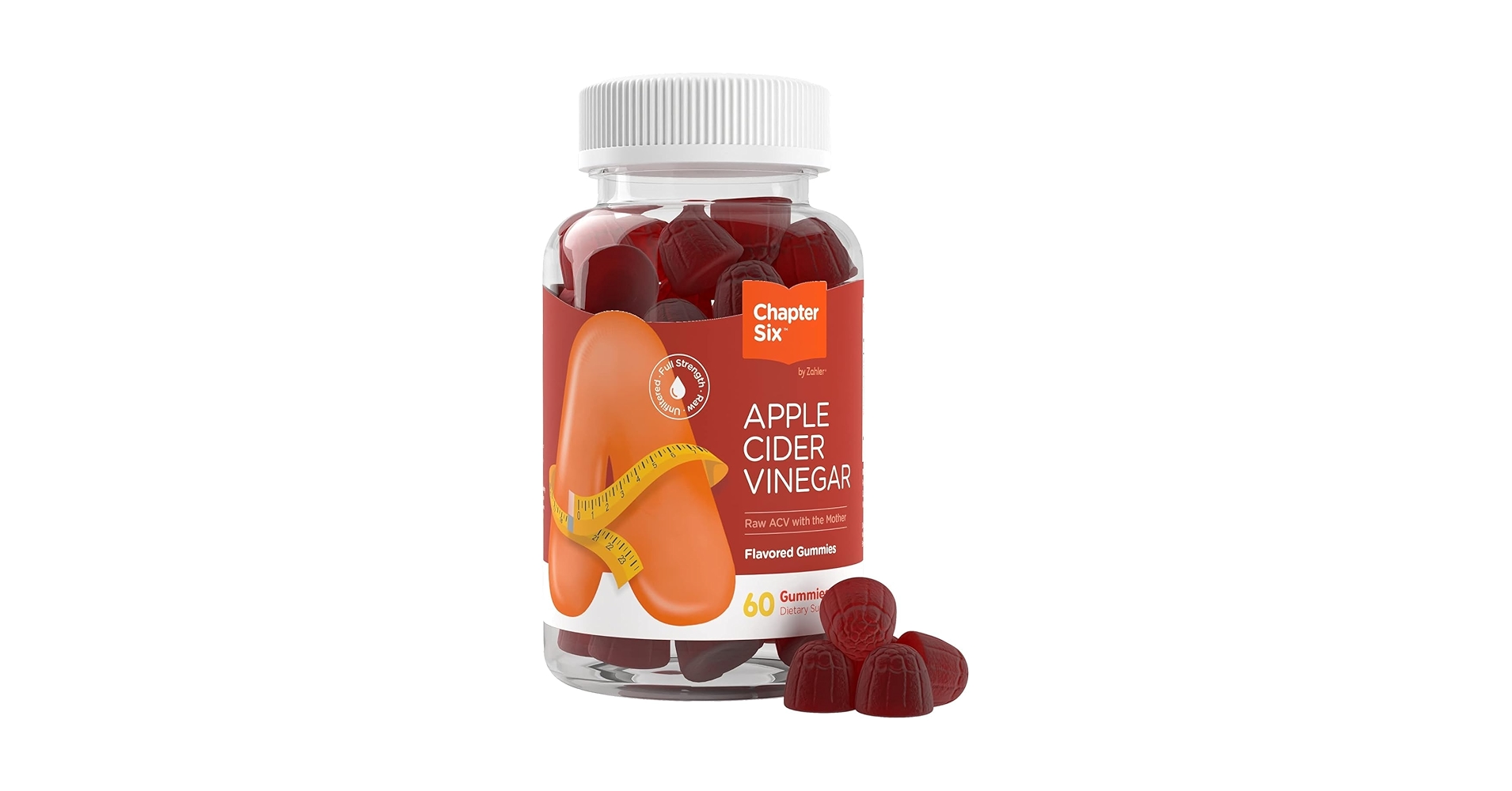 Amazon.com: Zahler Chapter Six Apple Cider Vinegar Gummies