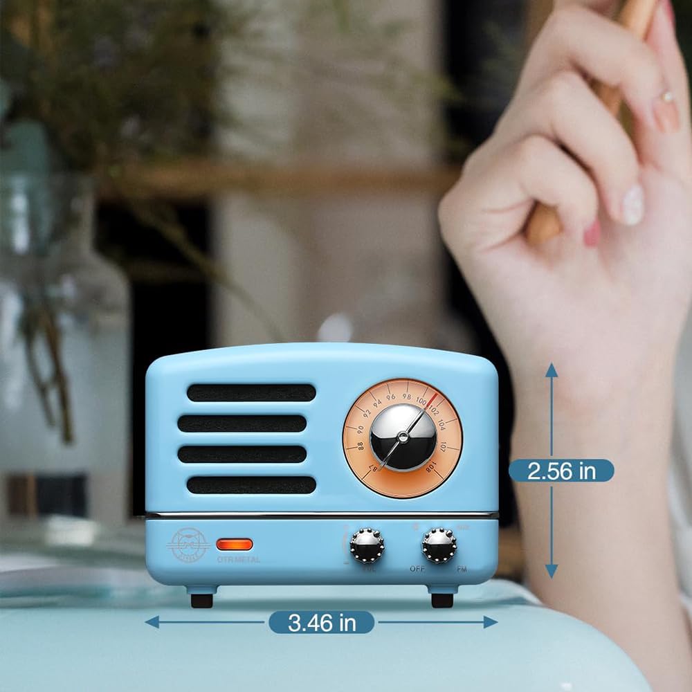 MUZEN OTR Sticker Blue (Magnet Bluetooth Hoparlör)