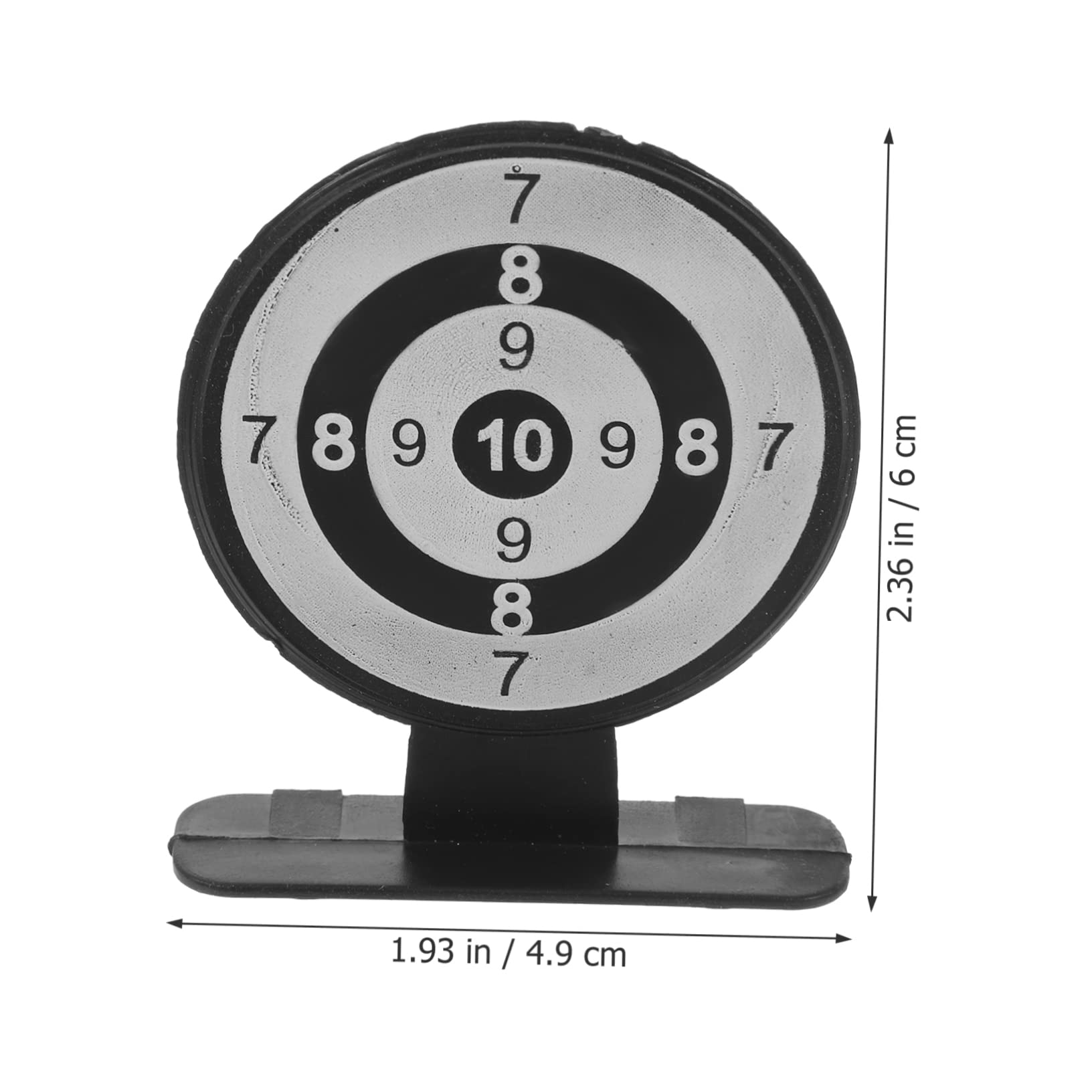 ERINGOGO Funny Boys and Girls Toys 10pcs Plastic Dartboard Target Outdoor Plaything for Children