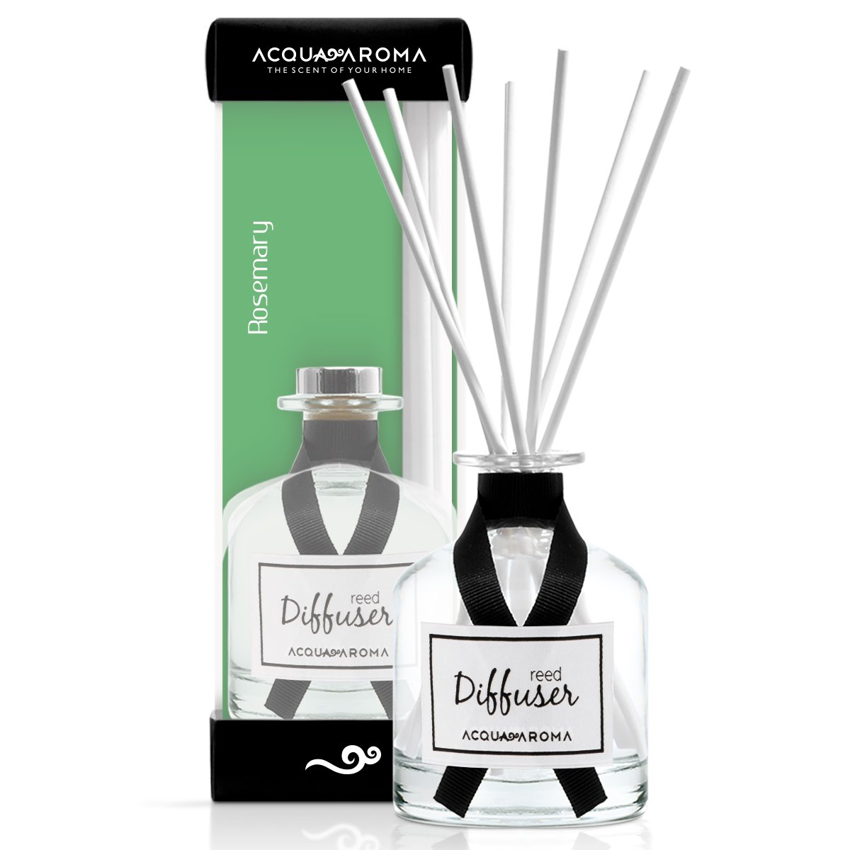Acqua Aroma Rosemary Reed Diffuser 8.1 FL OZ (240ml)