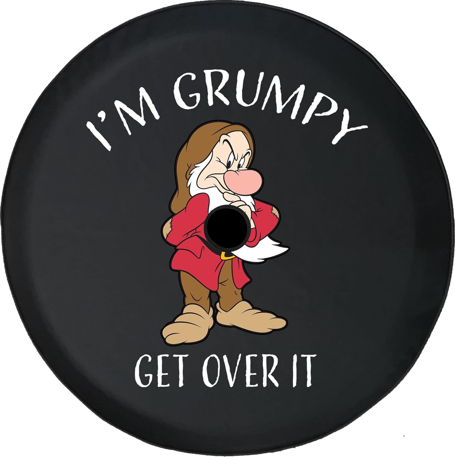 Im Grumpy Sarcastic Camper Custom Car Spare Tire Covers Size 28 to 29 Inch