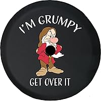 Vista 5 de Im Grumpy Sarcastic Camper - Fundas de repuesto personalizadas para neumáticos de automóvil, tamaño 28 a 29 pulgadas