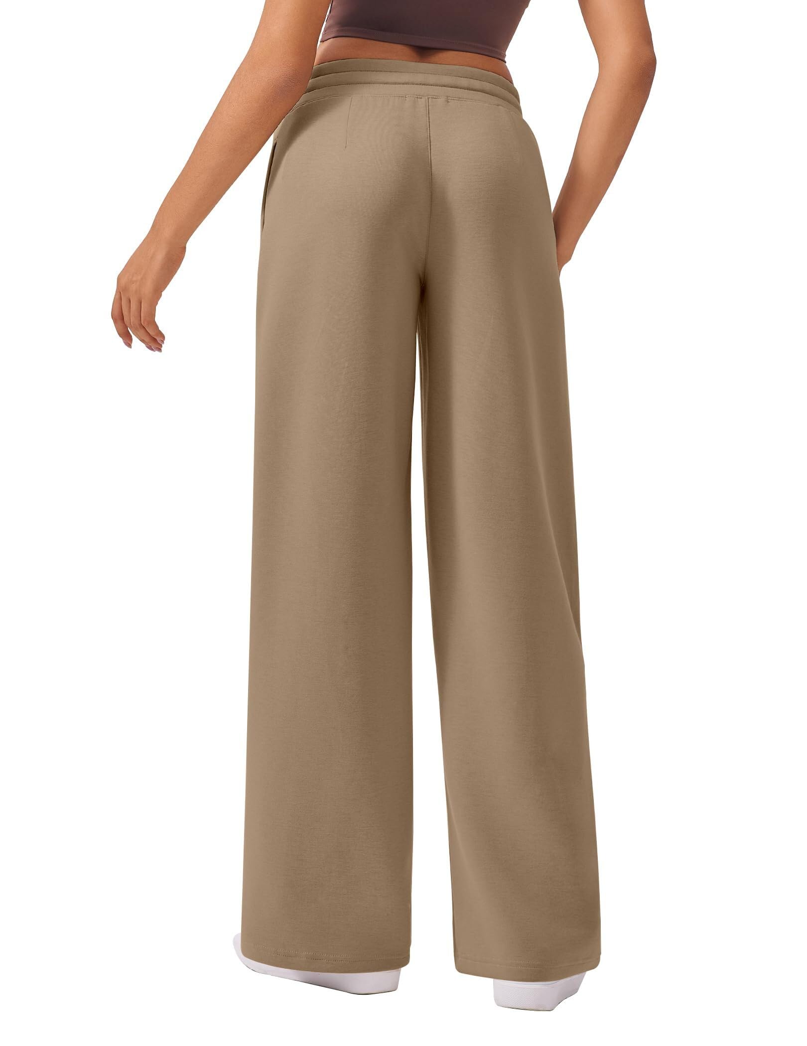 PINSPARK Pantalones de chándal para Mujer Pantalones Deportivos de Cintura Alta Pantalones de chándal Anchos con Cintura elástica Pantalones de Yoga Pantalones de Entrenamiento