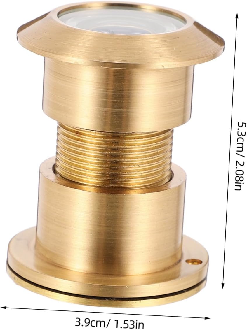 Security Door Cat Eye Brass Peephole Wide Angle Door Viewer Apartment Peep Hole Easy Installation