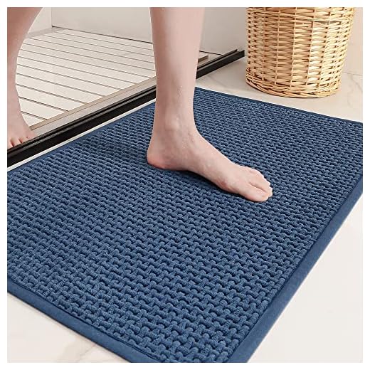 Bathroom Rug Mat, Ultra Soft and Water Absorbent Bath Rug, Bath Carpet, Machine Wash/Dry, for Tub, Shower, and Bath Room