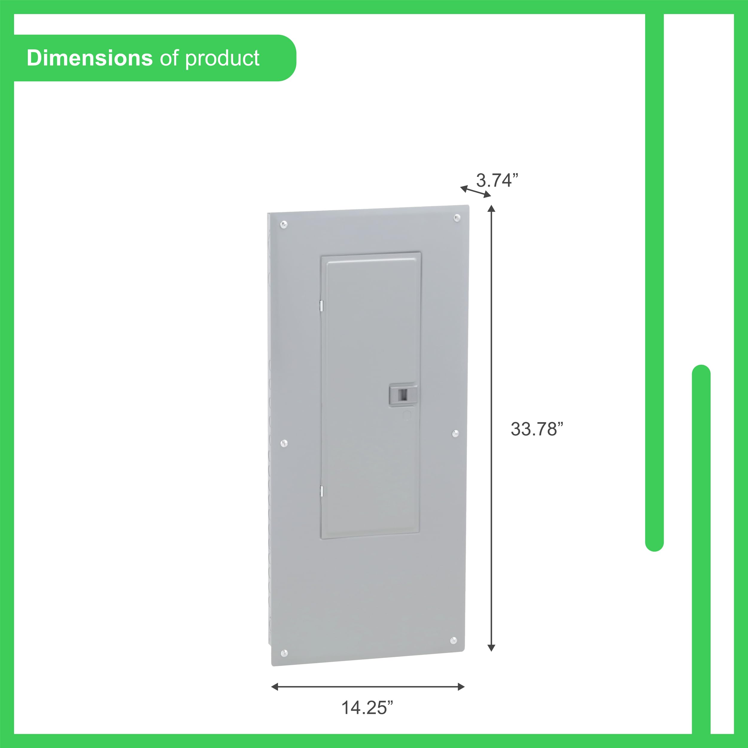 Square D 150 Amp Load Center - 60 Circuits -3