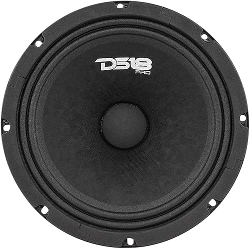 Miniatura 6 de DS18 PRO-GM8.4PK Paquete Completo de Medias y Agudos - Incluye 2X Altavoz de Medias 8" y 2X Tweeter Super Bullet de Aluminio 1" con Crossover