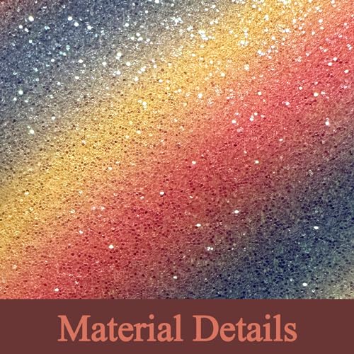 PHOGARY Glitter Preppy Pencil Case for Girls Cute Pastel Pen Case Fluffy Zip Pull Pouch Bag Holographic - Image 3