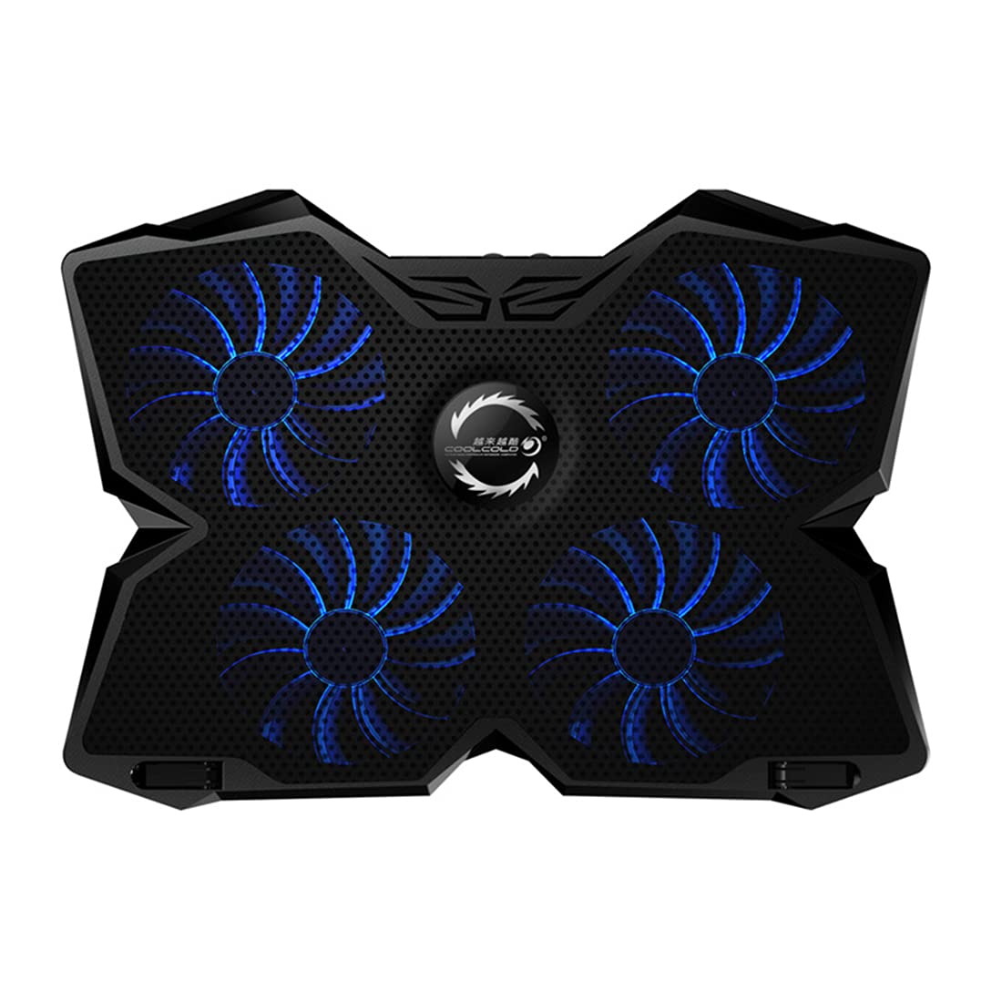 Soporte para Portátil, Almohadilla De Enfriamiento Portátil, Soporte Ergonómico del Cuaderno, Soporte Ajustable Silencioso para Todas Las Computadoras Portátiles 10-17 Pulgadas,Rojo