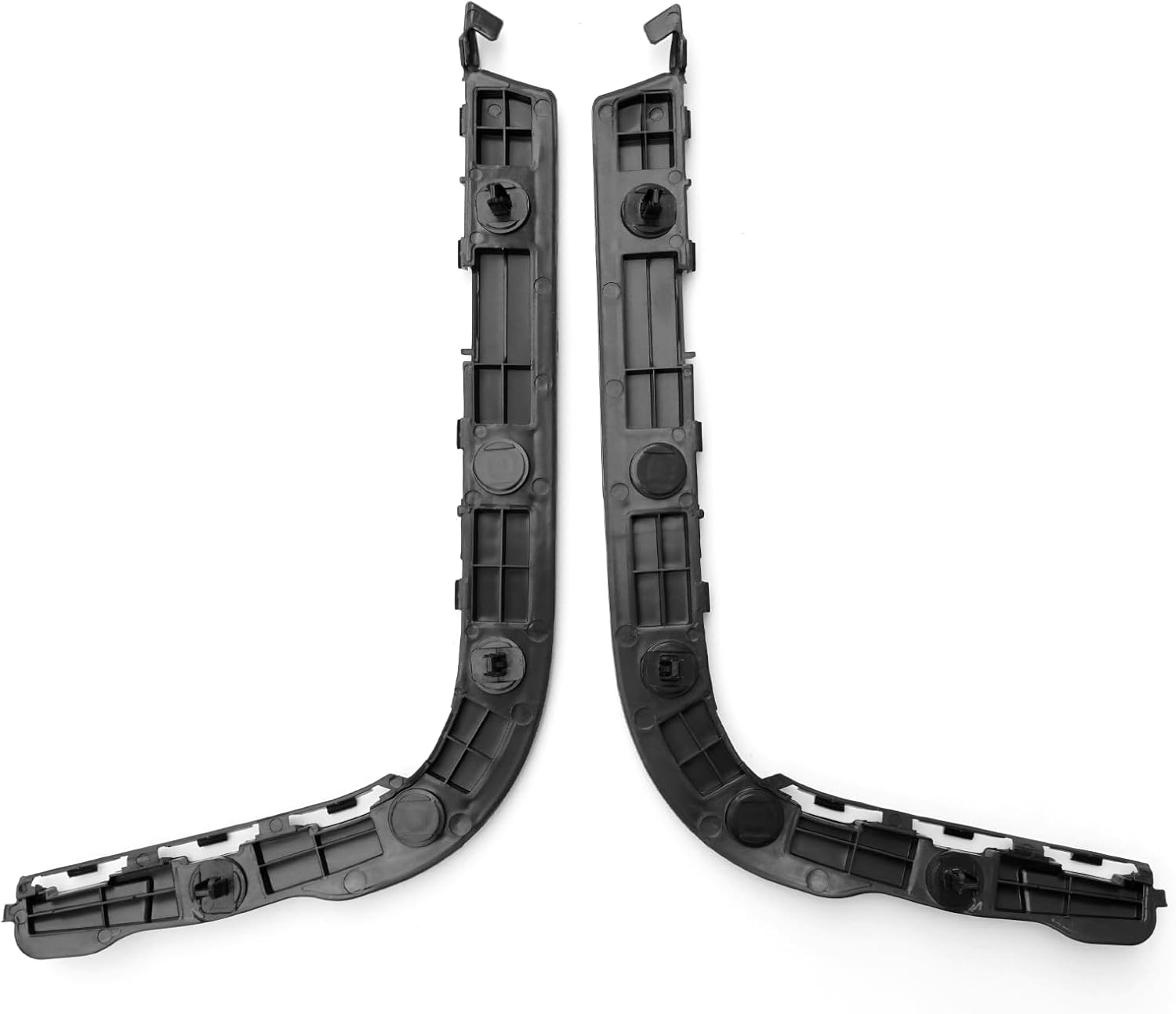 Jaronx Compatible with 2017-2024 Tesla Model 3 Rear Bumper Bracket 1083988-00-I 1083989-00-I, Left & Right Rear Fender Bumper Bracket Retainers for Tesla Model 3 Accessories