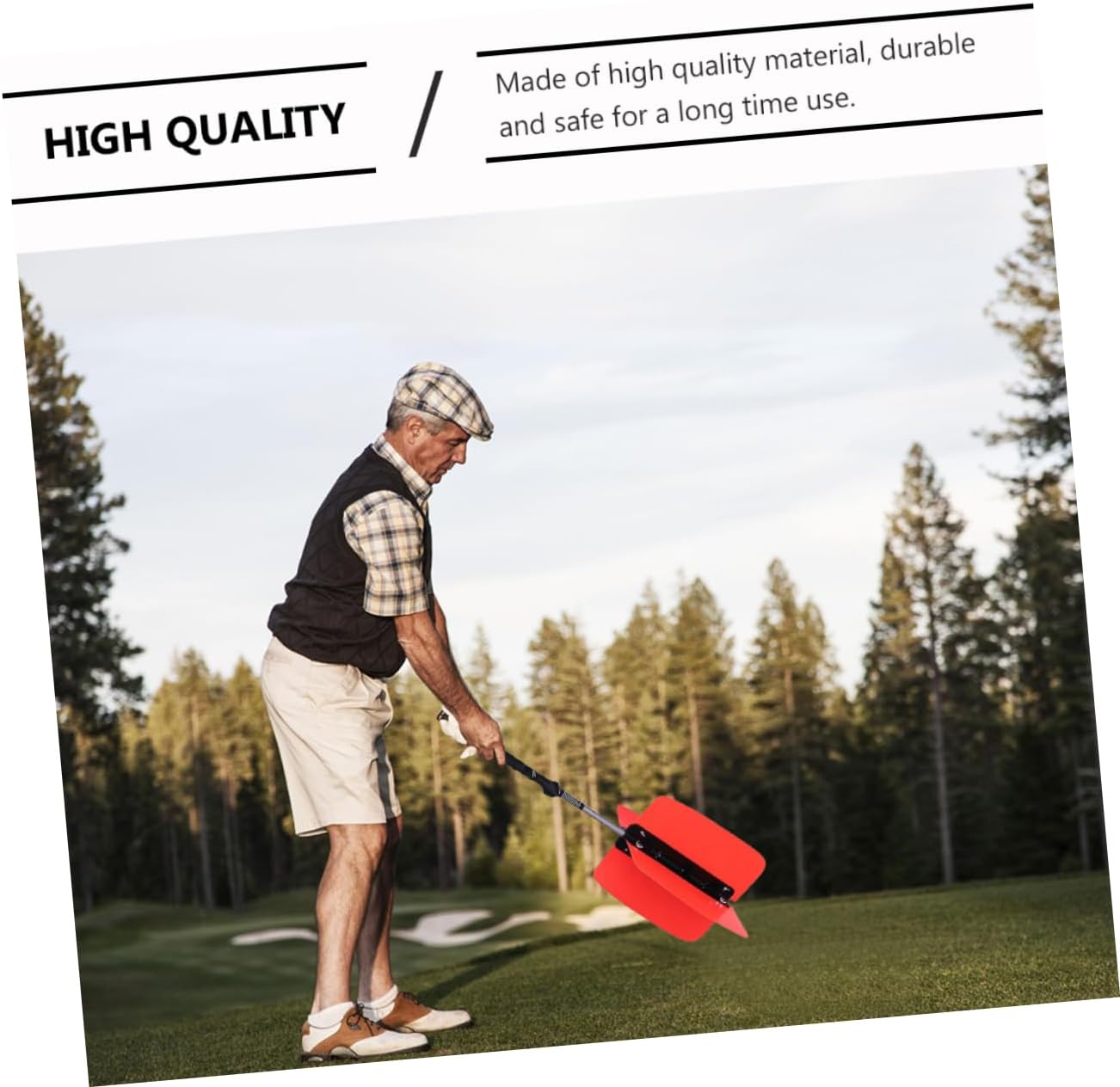 YARNOW Golf Swing Arc Swing Guide Training Aid Resistance Trainer for Golf Random Color