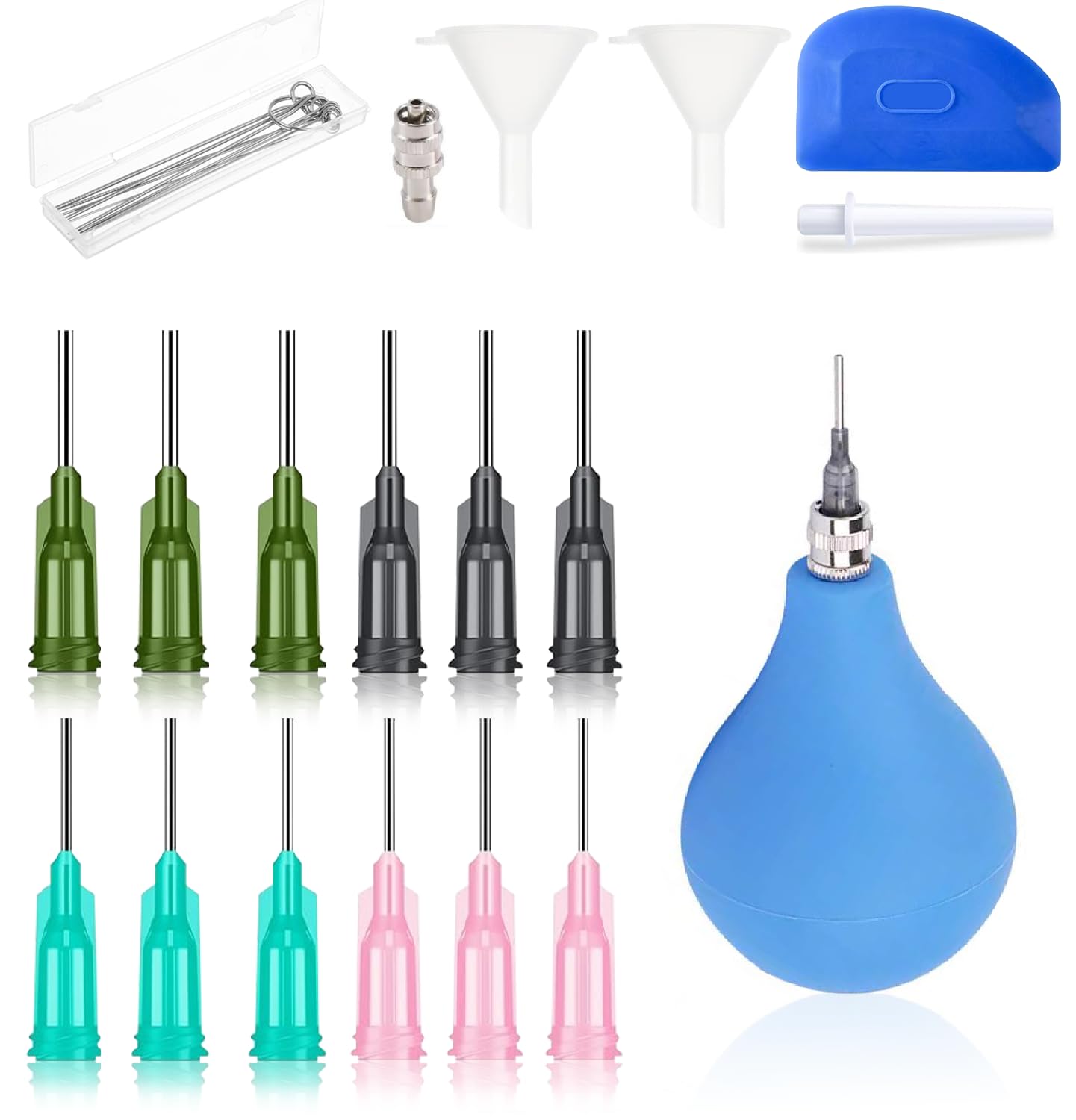 Garfunkel Pottery Tools Sets Precision Ceramic Glaze Applicator Slip Trailing Bottle for Pottery Ceramic Clay Needle Tip Squeeze Bottle for Pottery Glaze Precision Tips Applicator-picture-15