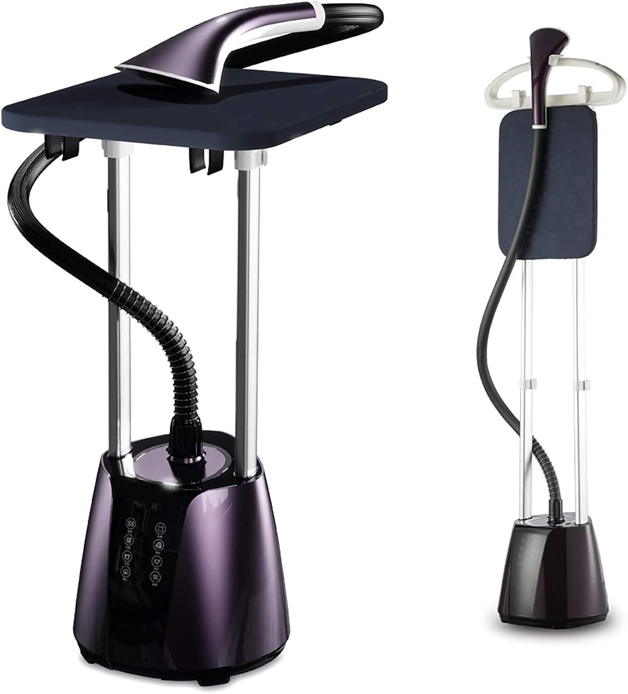 2000 W Garment Steamer Accessories for Clothes Build-in Ironing Board 2 L Water Tank 8 Ironing Options for Different Clothes