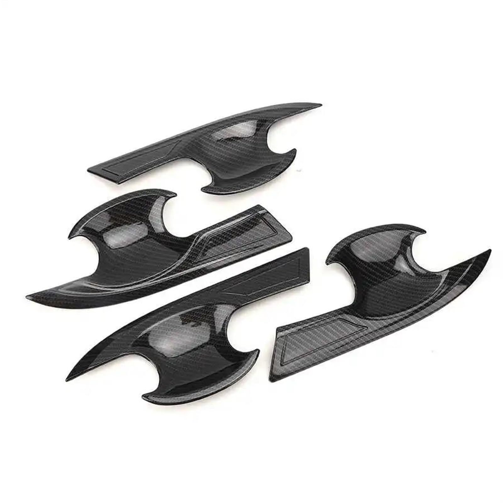 NOHEEU Car Accessories Exterior Door Side Handle Bowl Cup Cover Trim 4 Pack for Civic 10th 2016 2017 2018 2019