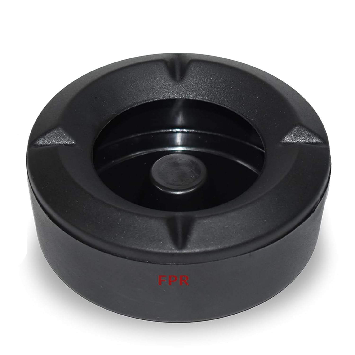 FPR Ashtray with Lid Ash Holder for Cigarette Safe and Clean Smoking for Car, Home, Office and Bar (1Pc, Black, Round) PVC Plastic-picture-16